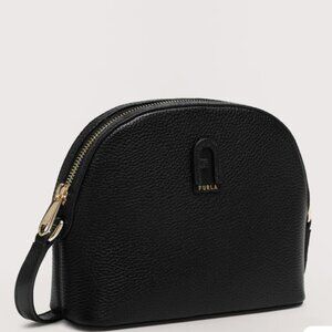 Furla Atena Dome Leather Crossbody Bag